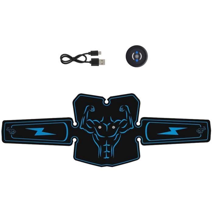 CEINTURE DE FORCE sharprepublic Electrostimulateur Musculaire Ceinture Abdominale pour Deacuteveloppement des Abdominaux pour2413