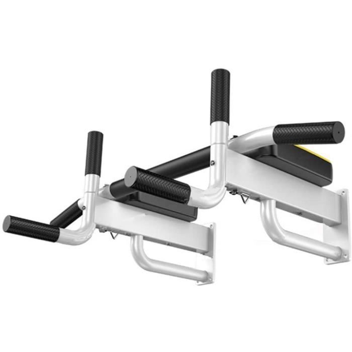 DIP STATION ss Multifonction Barre de Traction Barre de Menton monteacutee Murale pour Mur et Plafond Barre de Gym avec des poig2067