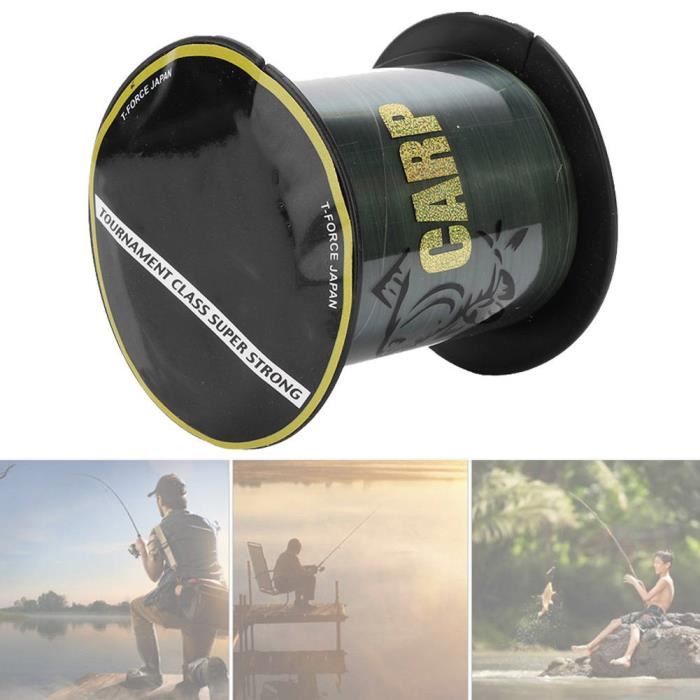 ARAMOX ligne de pêche tressée 500m Super Strong Nylon tressé ligne de pêche fil cordon mer eau douce poisson outil