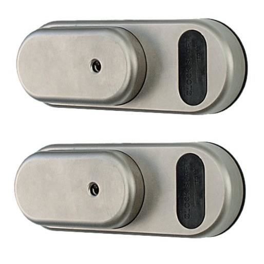 Lot de 2 serrures antivols/cadenas GATELOCK Blockshaft pour véhicule utilitaire - Fermeture automatique par claquement de portes