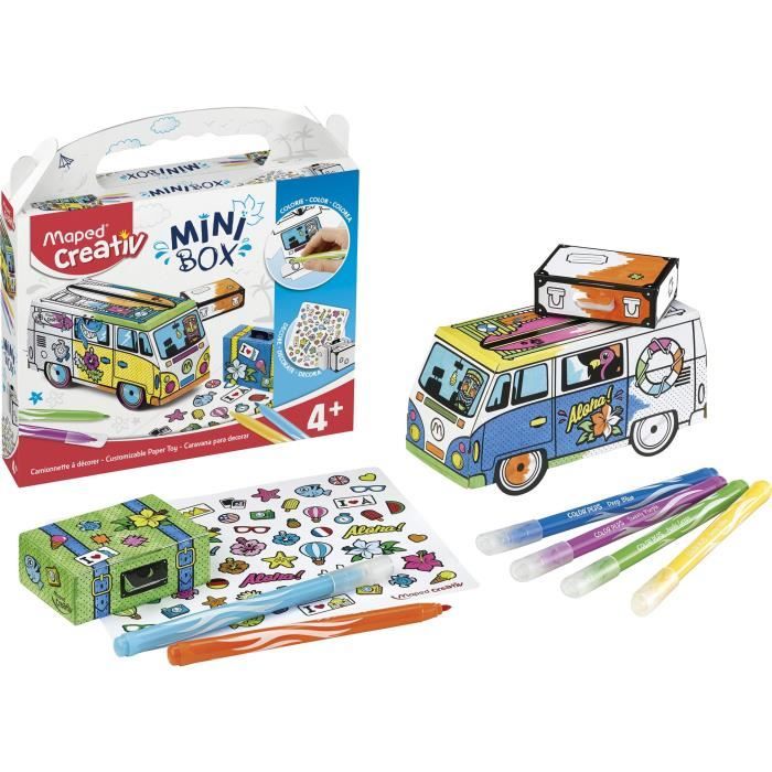 MAPED CREATIV - Mini Box - Van à construire et décorer