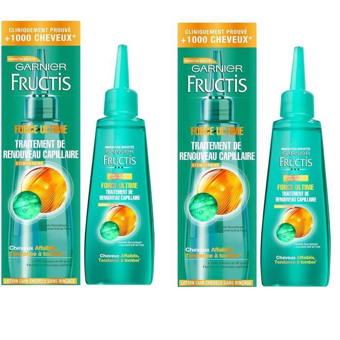 Garnier Fructics Force Ultime - Lotion 80 ml - Lot de 2