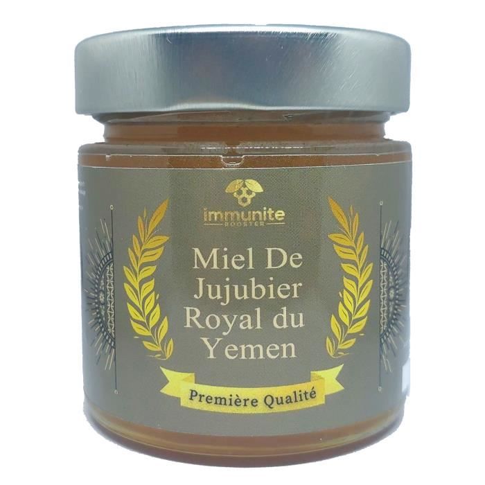 Miel de jujubier royal Maliki du Yémen -Première qualité- Poids net 250g - Pur - 100% naturel - miel rare un des meilleurs au monde