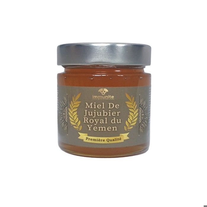 Miel de jujubier royal Maliki du Yémen -Première qualité- Poids net 250g - Pur - 100% naturel - miel rare un des meilleurs au monde