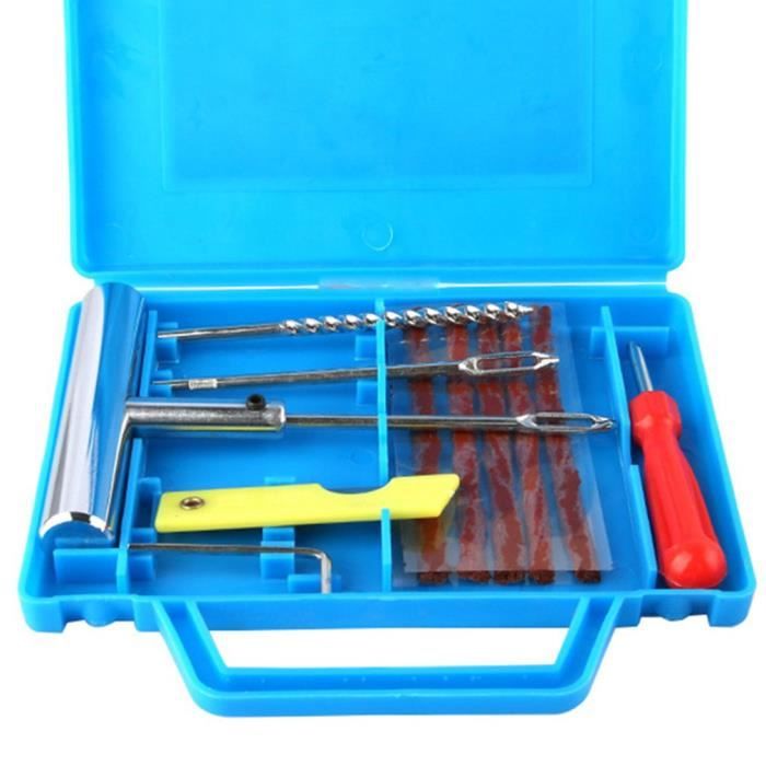 11 PCS Kit Des outils de Réparation pour Pneu de Voiture Van Moto Vélo D'urgence