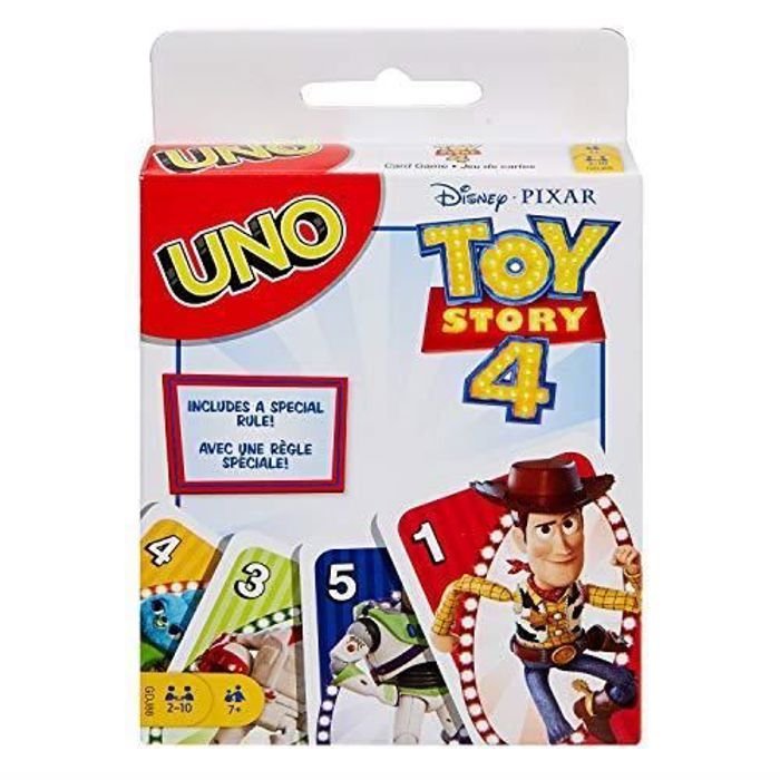 Uno Disney Pixar Toy Story 4, Jeu de Société et de Cartes, GDJ88 GDJ88