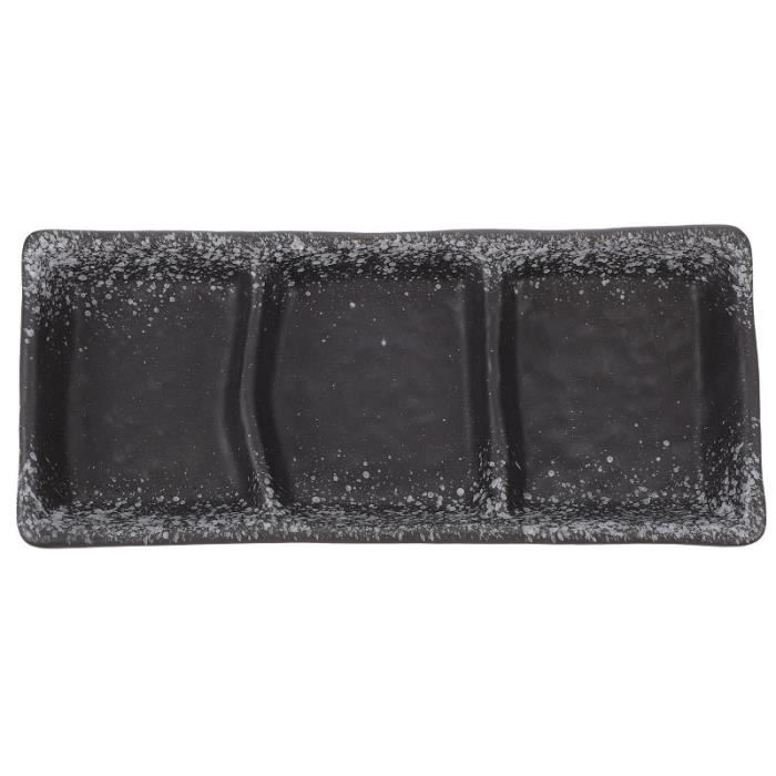 1PC Céramique Trois grille de Sushi assiette de sauce exquise assaisonnement conserve-thon autres poissons conserves bocaux