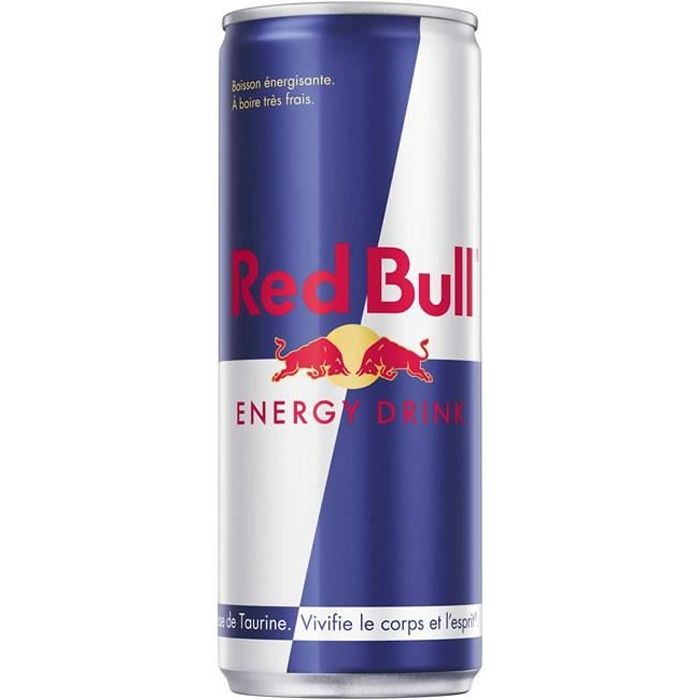 LOT DE 6 - RED BULL : Boisson énergisante 25 cl