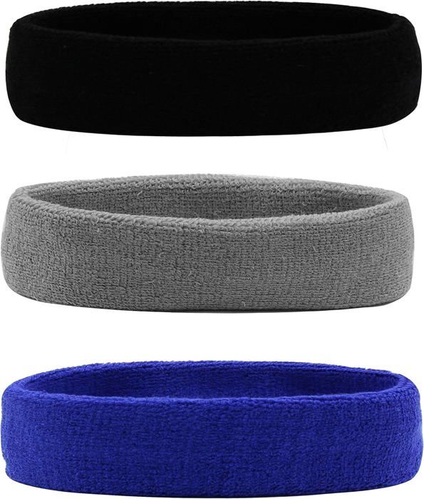 12 Pièces Bandeau Sport pour Hommes et Femmes Bandeau Transpiration Bande de Cheveux Élastique Non Slip Évacuation de l'Humidité Bandeau en Coton 12 Pièces Bandeau Sport pour Hommes et Femmes Bandeau Transpiration Bande de Cheveux Élastique Non Slip Évacuation de l'Humidité Bandeau en Coton