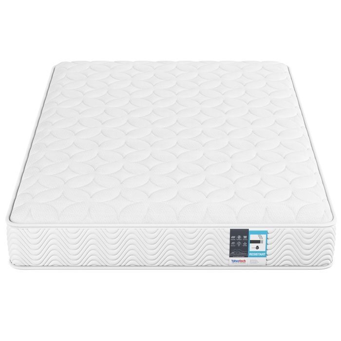 Matelas 160x200cm- Ressorts Ensachés et Mousse à Mémoire de Forme Fermeté Moyenne Idéale-Livraison Sous Vide-Blanc- YAHEETECH Matelas 160x200cm- Ressorts Ensachés et Mousse à Mémoire de Forme Fermeté Moyenne Idéale-Livraison Sous Vide-Blanc- YAHEETECH