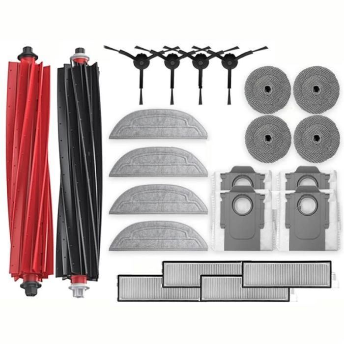 Pour Roborock S8 MaxV Ultra G20s Robot Aspirateur Accessoires Vadrouille Choth Sacs DAspirateur Brosse Latérale Filtre Pièces de