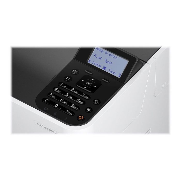 Imprimante laser KYOCERA ECOSYS P4140dn – Recto-verso – A3 – 1200 x 1200 ppp – Noir et blanc