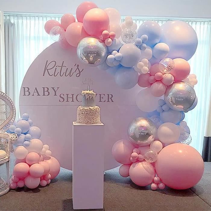 Baby Shower Décorations Filles Rose Genre Révéler Décoration avec