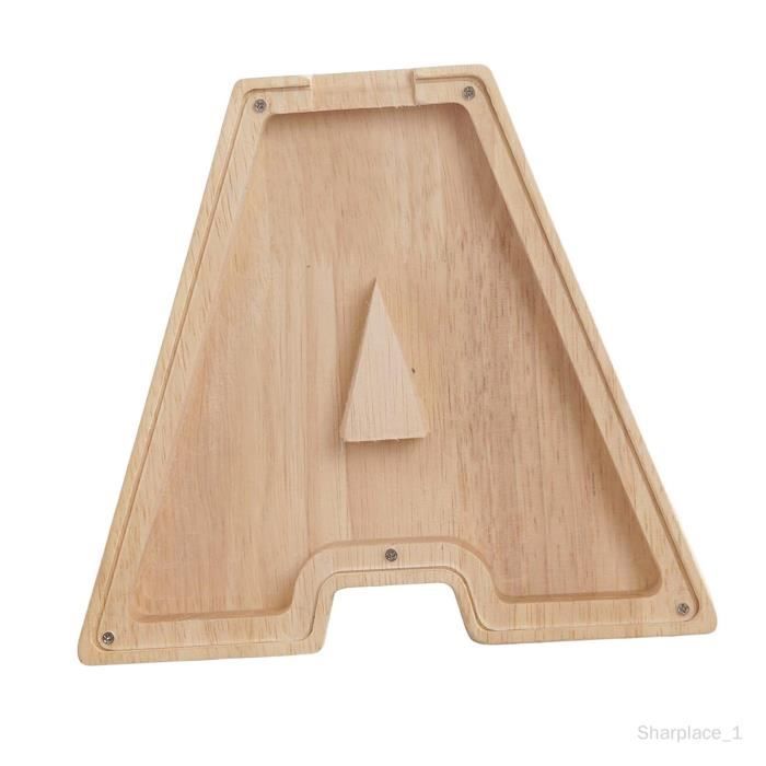 Tirelire En Forme De Tortue De Mer En Bois Et Acrylique - Fenêtre