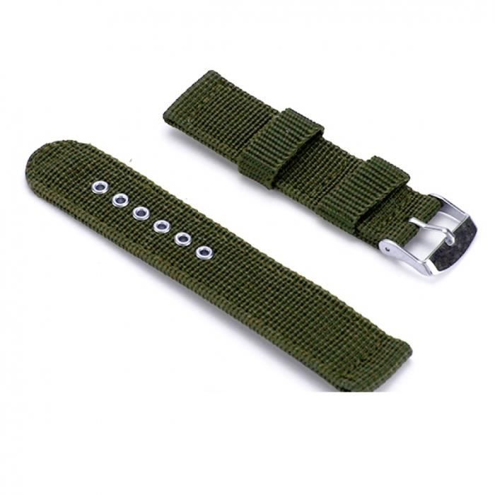 Bracelet montre shop nylon 20mm