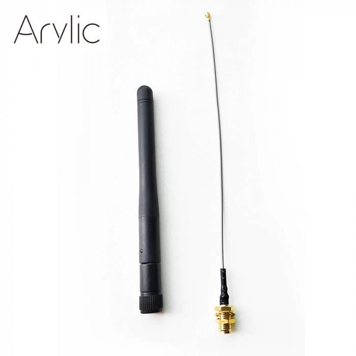 Version Antenne Externe Acrylique 2 4g Wifi Bluetooth 11cm Cable Interne Inclus 38 Achat Amplificateur De Signal Pas Cher Avis Et Meilleur Prix Cdiscount
