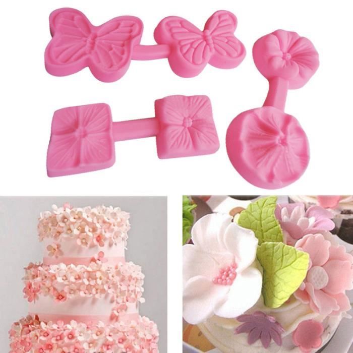 Nouvelle Silicone Forme 3d Fleur Fondant Gateau Au Chocolat Sugarcraft Outils De Moule De Moule Zzf 911 Cdiscount Maison