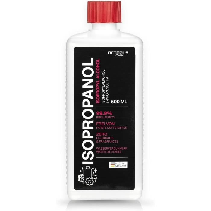 Medicalcorner24 Reines Isopropanol Isopropylalkohol 99,9% 3 x 1 Liter Reinigungsalkohol