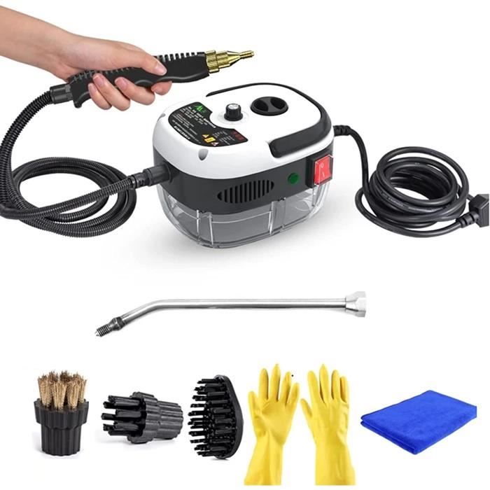 Nettoyeur à Vapeur portatif, Nettoyeur à Vapeur Haute Pression Haute température 2500 Watts 3