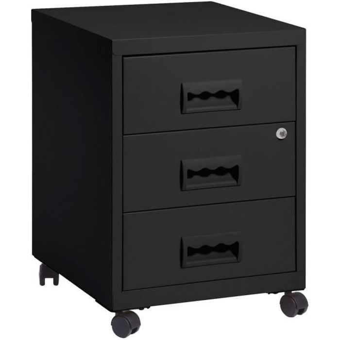 Caisson Mobile Pratic 3 Tiroirs Noir Achat Vente Caisson De Bureau Caisson Pratic 3t Pratic Noir Cdiscount