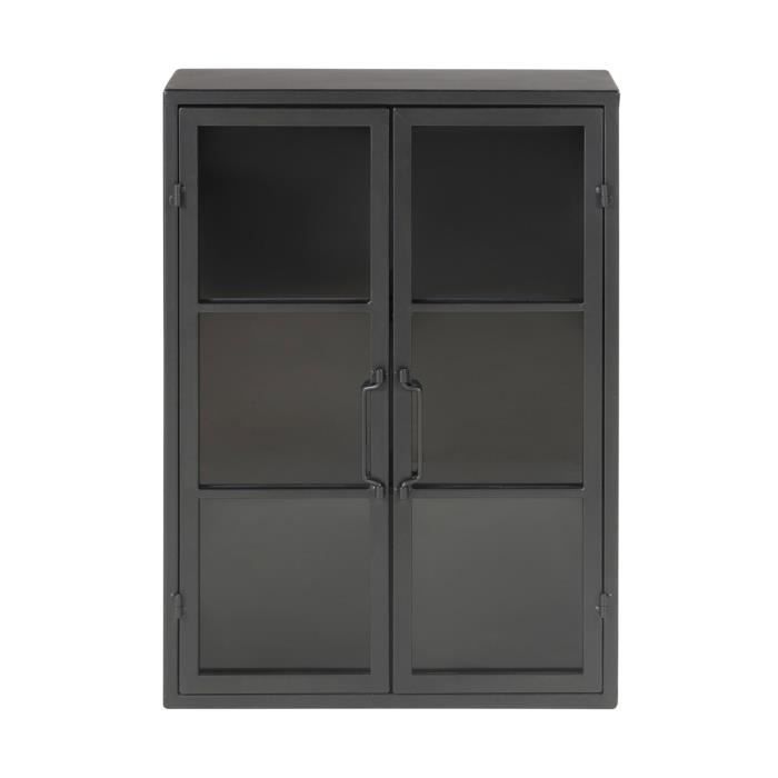 Armoire Murale 48x18x66 5 Cm En Metal Malva Achat Vente