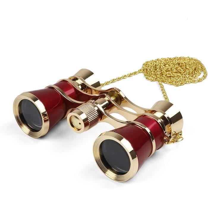 Jumelles De Théâtre Antiques Kingscope 3x25 - Style Rétro Pour Spectacles