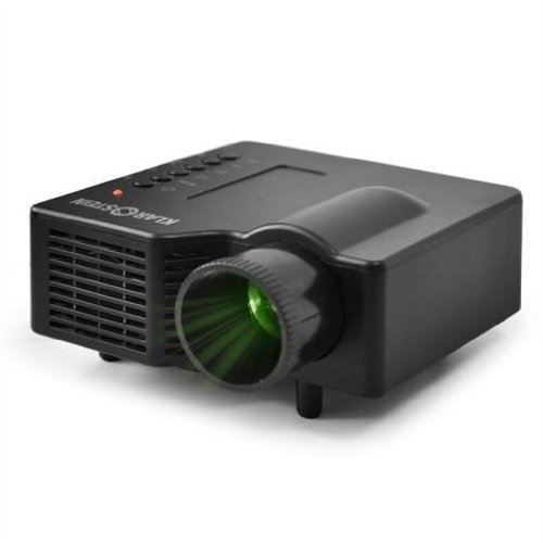 Videoprojecteur A Poser Au Pied Du Mur Auna Lcdp Yx4b Mini Videoprojecteur Led Super Compact Et