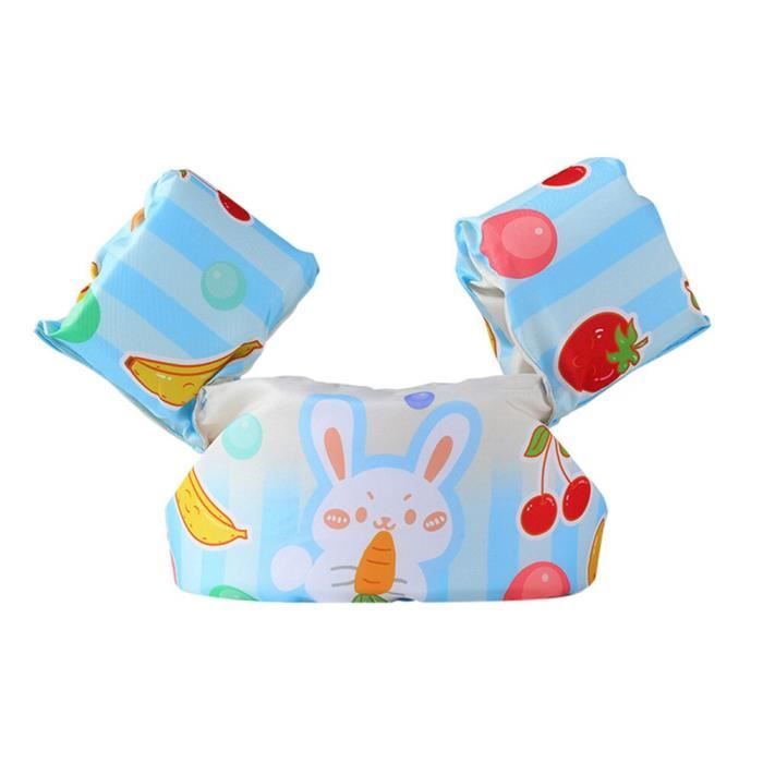Gilet De Natation Enfant Néoprène - Flottaison Réglable Avec Sangles Entrejambe Et Ceinture - Pour Bébé Et Apprentissage - 2