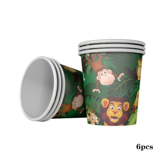 Fournitures D Animaux De La Jungle Pour Fete D Anniversaire Theme Safari Assiettes Tasses Se Modele 6pcs Cups Hypddiyb Achat Vente Kit De Decoration Soldes Sur Cdiscount Des Le Janvier Cdiscount Fournitures D Animaux De La Jungle Pour Fete D Anniversaire Theme Safari Assiettes Tasses Se Modele 6pcs Cups Hypddiyb Achat Vente Kit De Decoration Soldes Sur Cdiscount Des Le Janvier Cdiscount