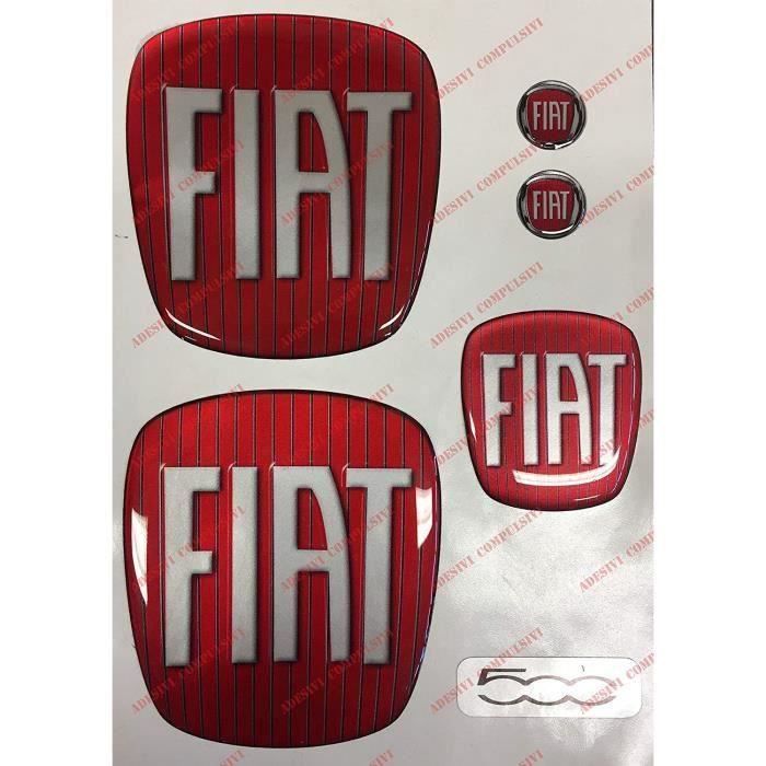 Stickers pour volant Fiat 500