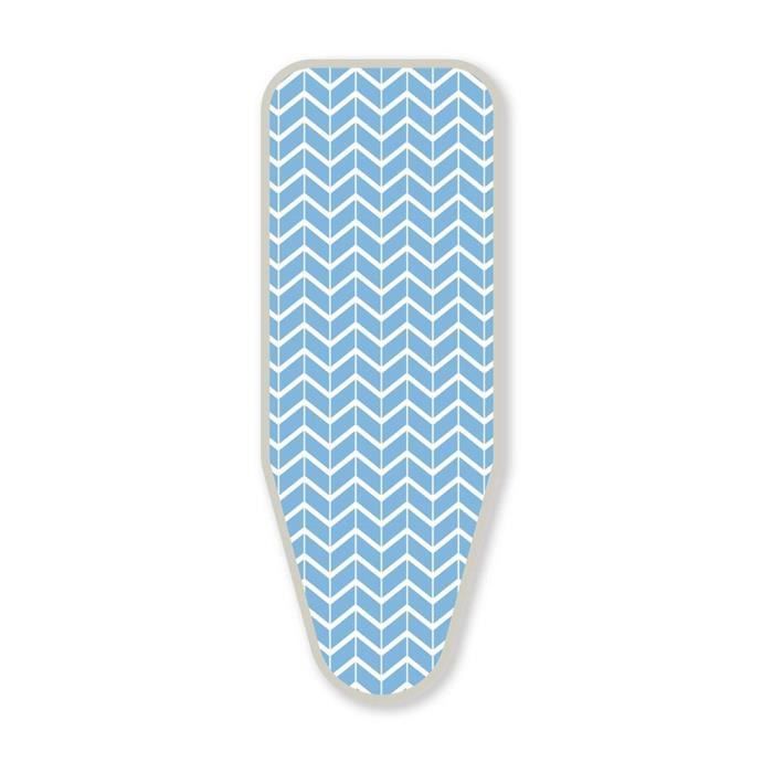 Convient à Toutes Les Planches à Repasser de Grande et de très Grande Taille T2 Housse de Repassage 100/% Coton avec Doublure en Molleton épais LAUNDRYSpecialist® Comfort Taille L//XL