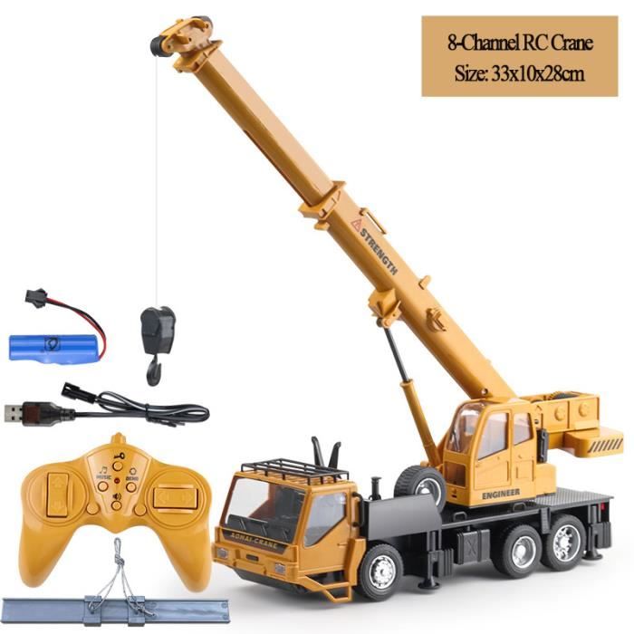 Grue Telecommandée Jeu éducatif Grue Télécommandée En Bois - Pour