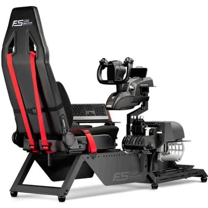 Simulateur de vol - Next Level Racing - Noir - Support - PC - Accessoire de simulation