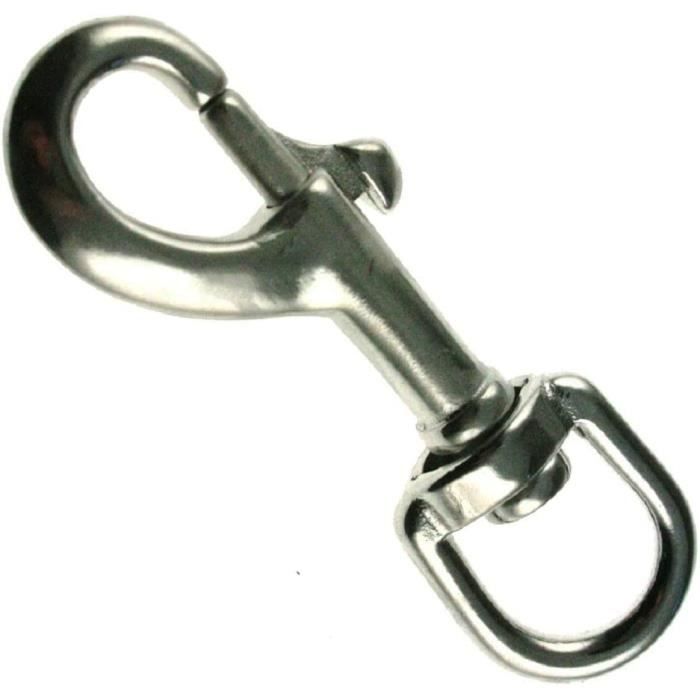 Gaffe De Bateau En Nylon 2 Pièces – Crochet Et Gaffe Double Usage – Pour Bateau, Pêche, Camping – Diamètre Trou 25,4 Mm