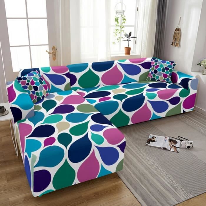 Motif Pilosella - Housse de Canapé Extensible main image 0