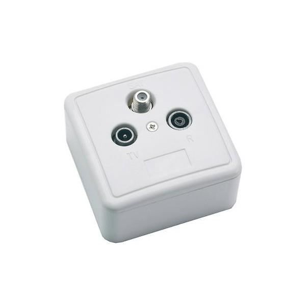CAHORS VBA900 Prise murale TV-SAT-FM (5 - 2150 MHz) - pièce satellite, avis  et prix pas cher - Cdiscount