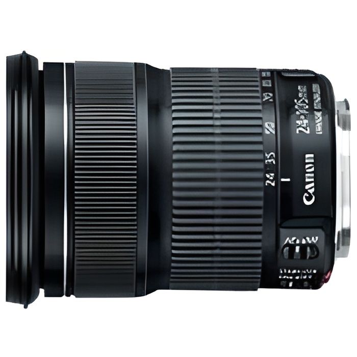 Objectif à zoom - CANON - EF 24-105mm f/3.5-5.6 IS STM - Ouverture f/3.5-5.6 - Stabilisateur dimage - 525 g