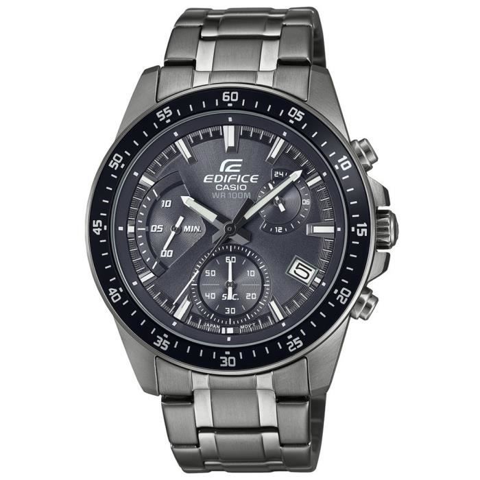 Montre - CASIO - EFV-540DC-1CVUEF - Acier inoxydable - Chronographe - Résistante à leau 10 bar