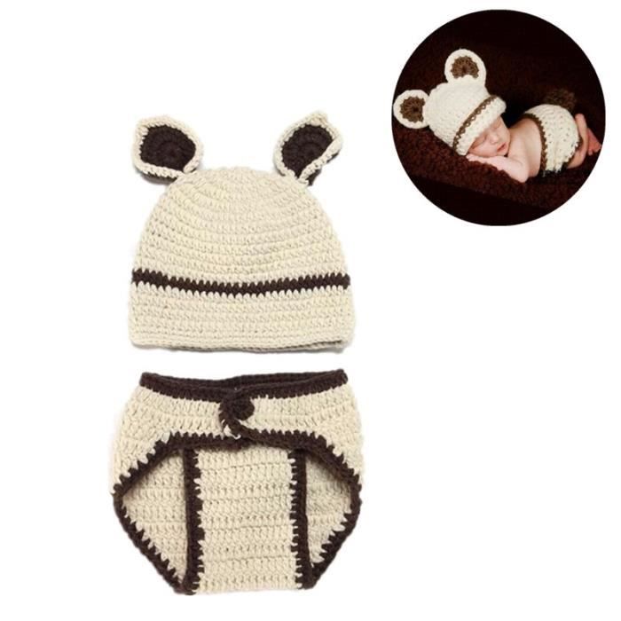 Kit Photo Nouveau-né Uposao - 1 écharpe Extensible + 1 Bonnet - Pour Bébés 0-6 Mois - Séances Photo, Cadeau De Naissance - 7
