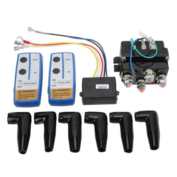 Contacteur de relais de solénoïde - FDIT - 12V - 250A - Pour treuil