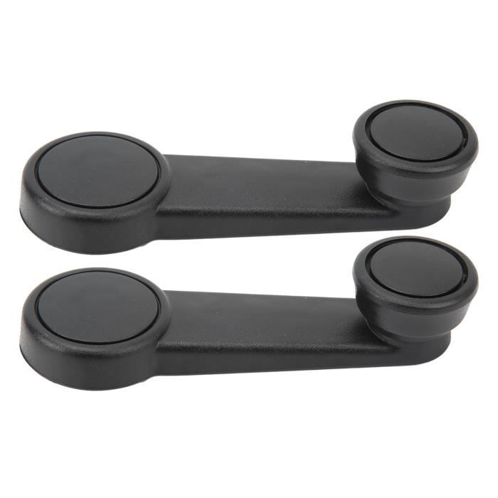 Manivelles De Vitre Voiture – Lot De 2 Poignées De Remplacement Noir ABS (référence OEM 1041708) - 8
