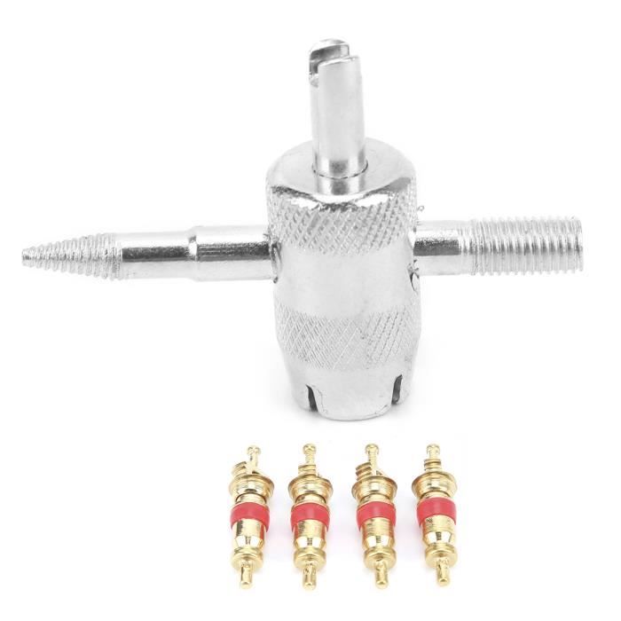 Outil De Retrait Et Installation De Noyaux De Valve TR413 - Pour Pneus De Voiture, Moto, VTT, Tondeuse - 9