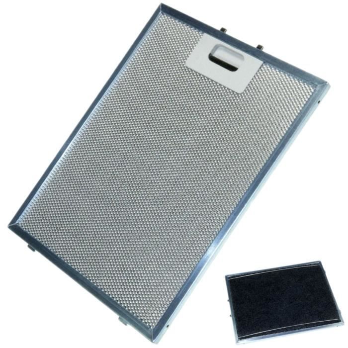 Filtre Metal Anti Graisse A L Unite Hotte Faure 1007 Achat Vente Filtre Pour Hotte Cdiscount