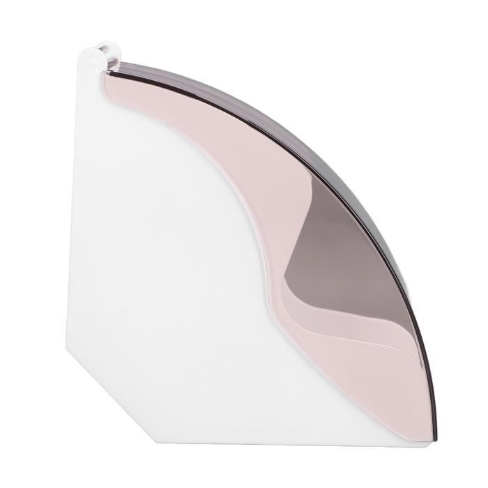 Porte-filtre à Café CAFEMASY Avec Couvercle - Pour Filtres V60 Et Cônes - Range Jusqu'à 100 Filtres - 12.5x6.5x17.5cm