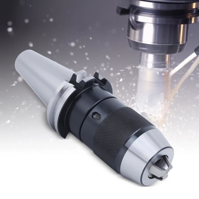 Porte-outil Mandrin De Perçage BT40-APU13-100 – Acier Rapide, Cémentation, Pour Fraiseuse CNC, Serrage 1-13 Mm - 5