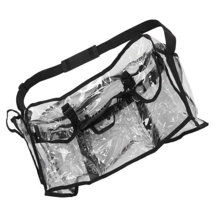 BEL-7293629061542-Sac à bandoulière transparent Stockage transparent de sac  à main d'épaule grande capacité pour le tissu de produit