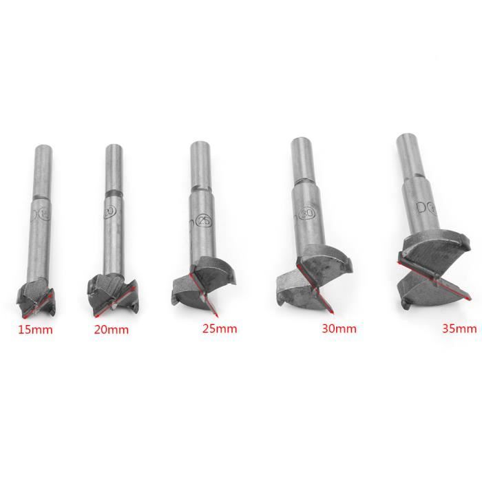 HURRISE Foret De 15 à 35 Mm Foret En Bois Durable, Outil De Forage En