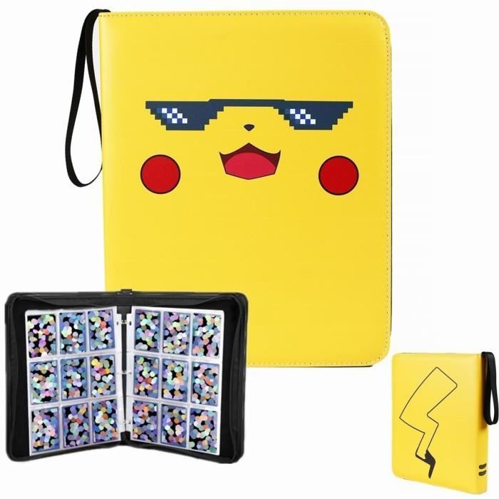 Classeur de Cartes PokémonPour Ranger sa Collection240 pochettes Plastique 