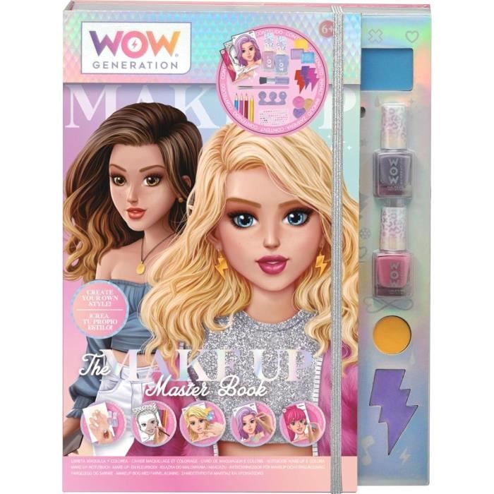 Set de maquillage créatif - WOW GENERATION - MAK - Pour enfants dès 6 ans - Multicolore - 1 set inclus