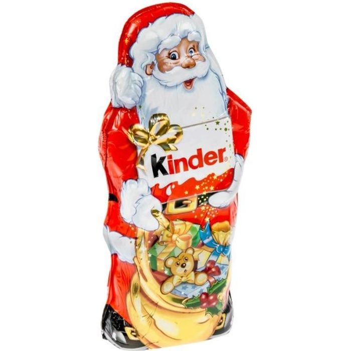 Kinder Moulage En Chocolat Pere Noel 160g Achat Vente Chocolat Bonbon Moulage En Chocolat Pere N Cdiscount